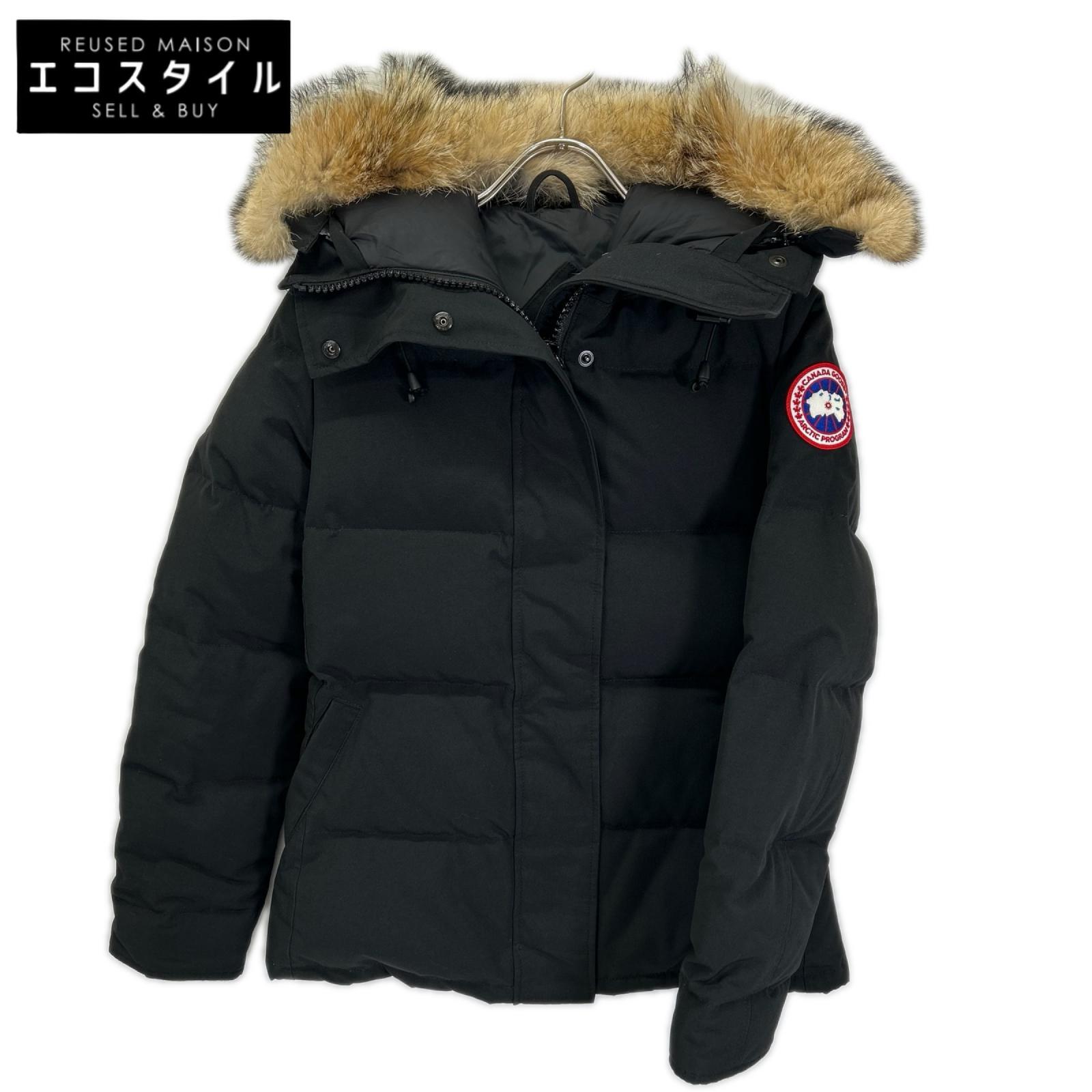 CANADA GOOSE カナダグース 2604JL ブラック コヨーテファー PORTLAND PARKA/ポートランドパーカ フーデッドダウンコート ジャケット