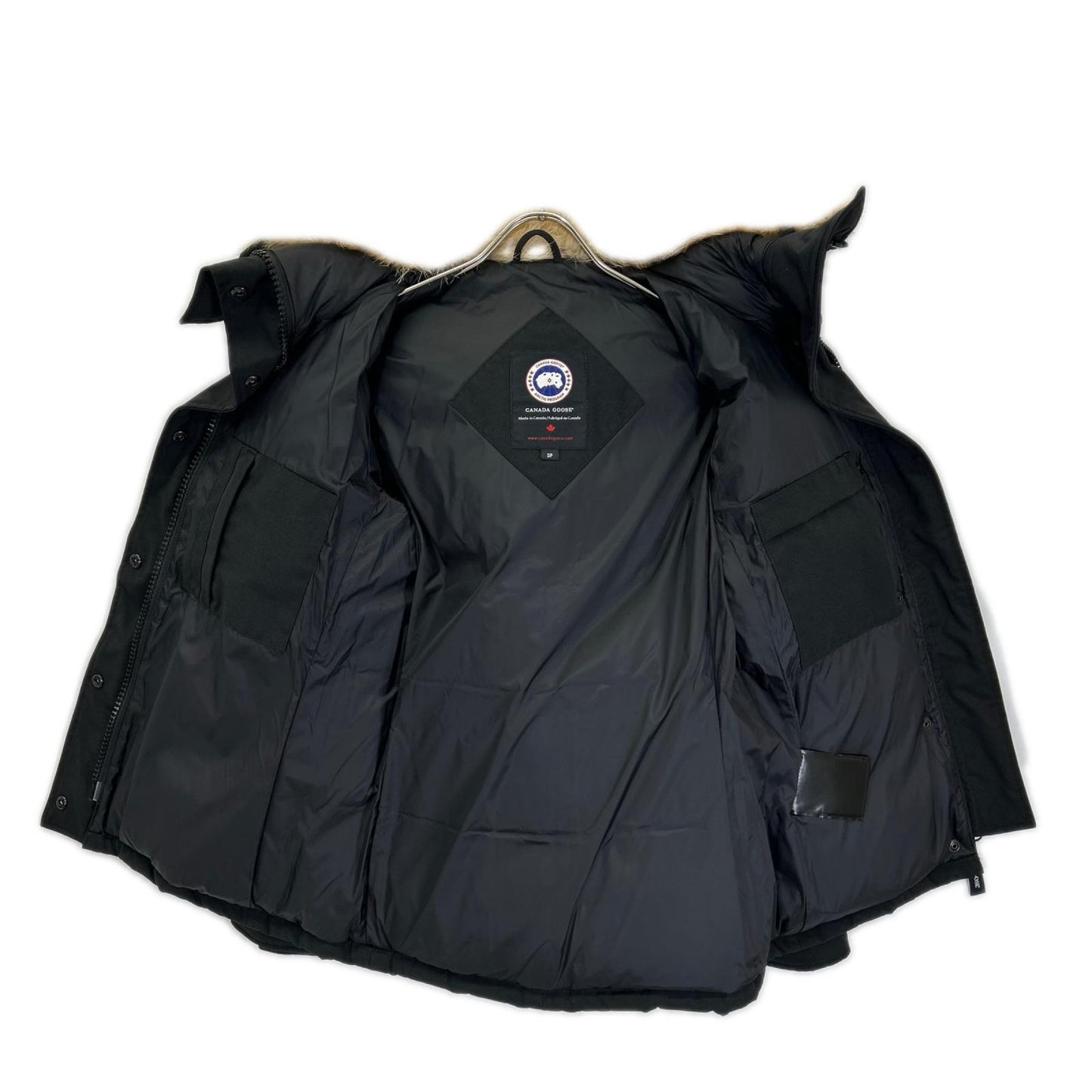 CANADA GOOSE カナダグース 2604JL ブラック コヨーテファー PORTLAND PARKA/ポートランドパーカ フーデッドダウンコート ジャケット