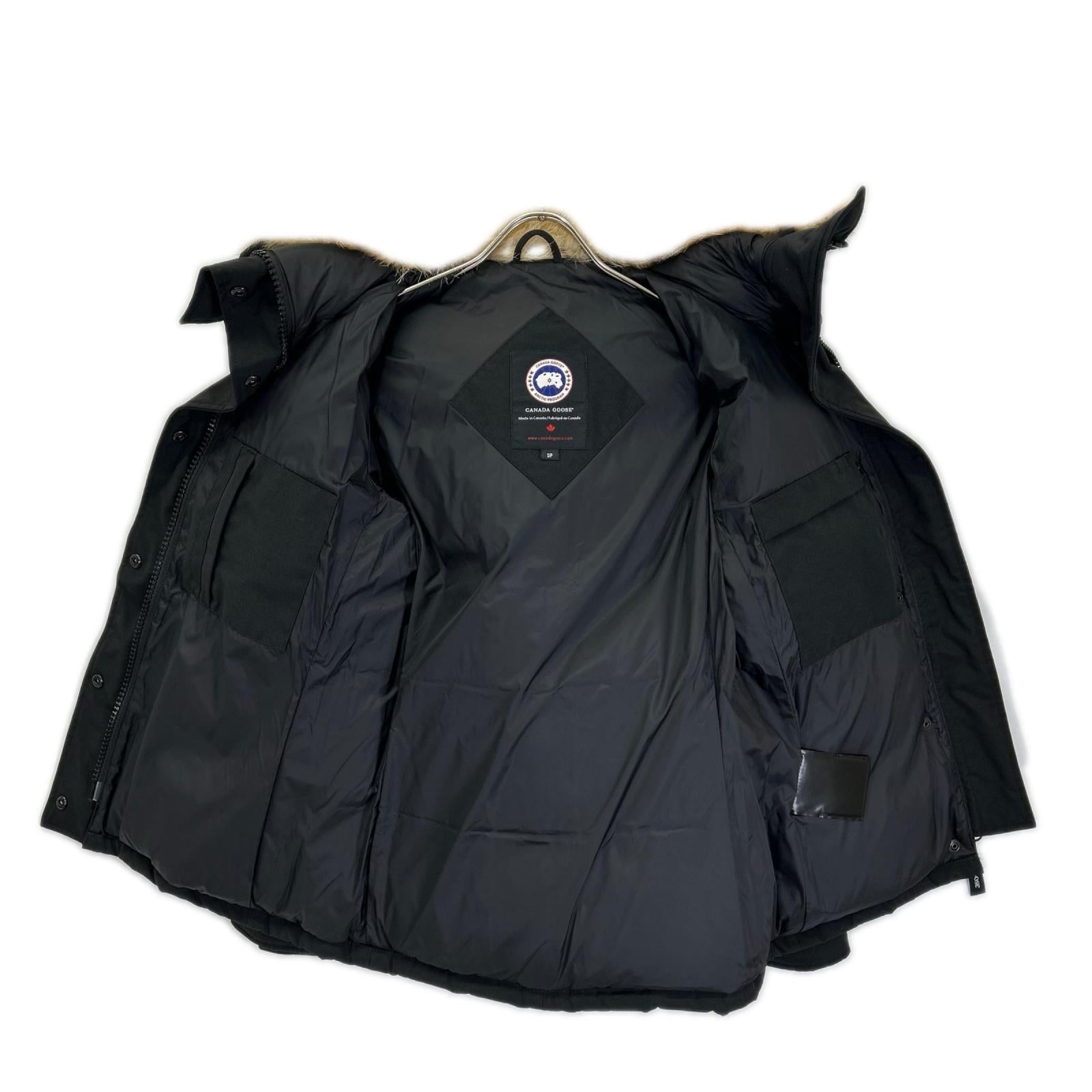 CANADA GOOSE カナダグース 2604JL ブラック コヨーテファー PORTLAND PARKA/ポートランドパーカ フーデッドダウンコート ジャケット