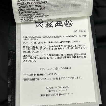 CANADA GOOSE カナダグース 2604JL ブラック コヨーテファー PORTLAND PARKA/ポートランドパーカ フーデッドダウンコート ジャケット