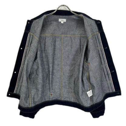 HYKE ハイク 【UNITED ARROWS別注】インディゴ ユーズドウォッシュ&ワンウォッシュ シンチバック TYPE1 DENIM JACKET/デニムジャケット ジャケット