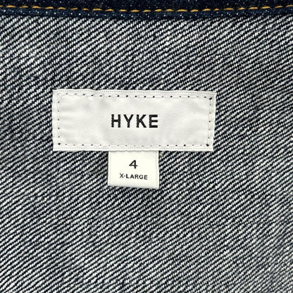HYKE ハイク 【UNITED ARROWS別注】インディゴ ユーズドウォッシュ&ワンウォッシュ シンチバック TYPE1 DENIM JACKET/デニムジャケット ジャケット