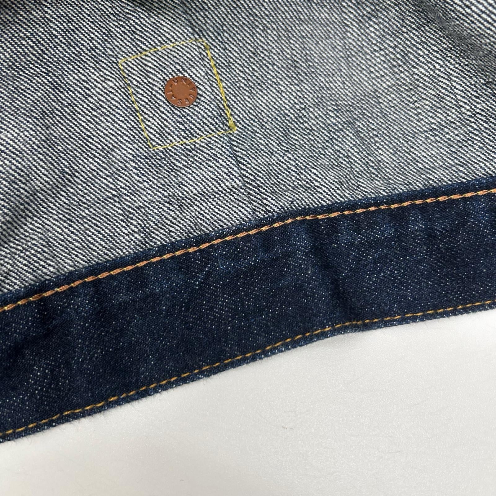 HYKE ハイク 【UNITED ARROWS別注】インディゴ ユーズドウォッシュ&ワンウォッシュ シンチバック TYPE1 DENIM JACKET/デニムジャケット ジャケット