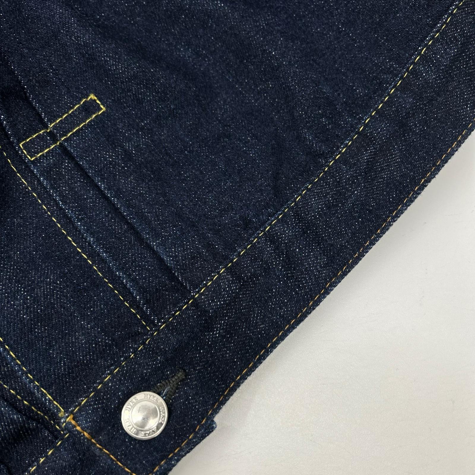 HYKE ハイク 【UNITED ARROWS別注】インディゴ ユーズドウォッシュ&ワンウォッシュ シンチバック TYPE1 DENIM JACKET/デニムジャケット ジャケット