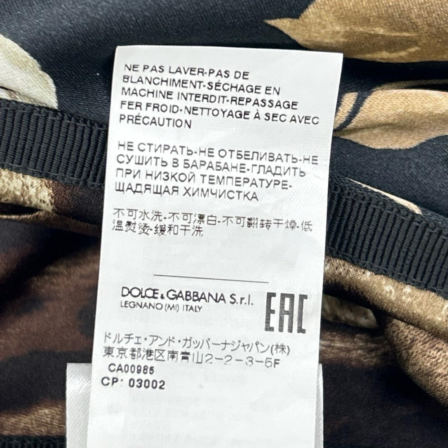 DOLCE&GABBANA ドルチェアンドガッバーナ F6TYFT ブラック サテン ビンテージローズ 花柄キャミワンピースドレス ワンピース