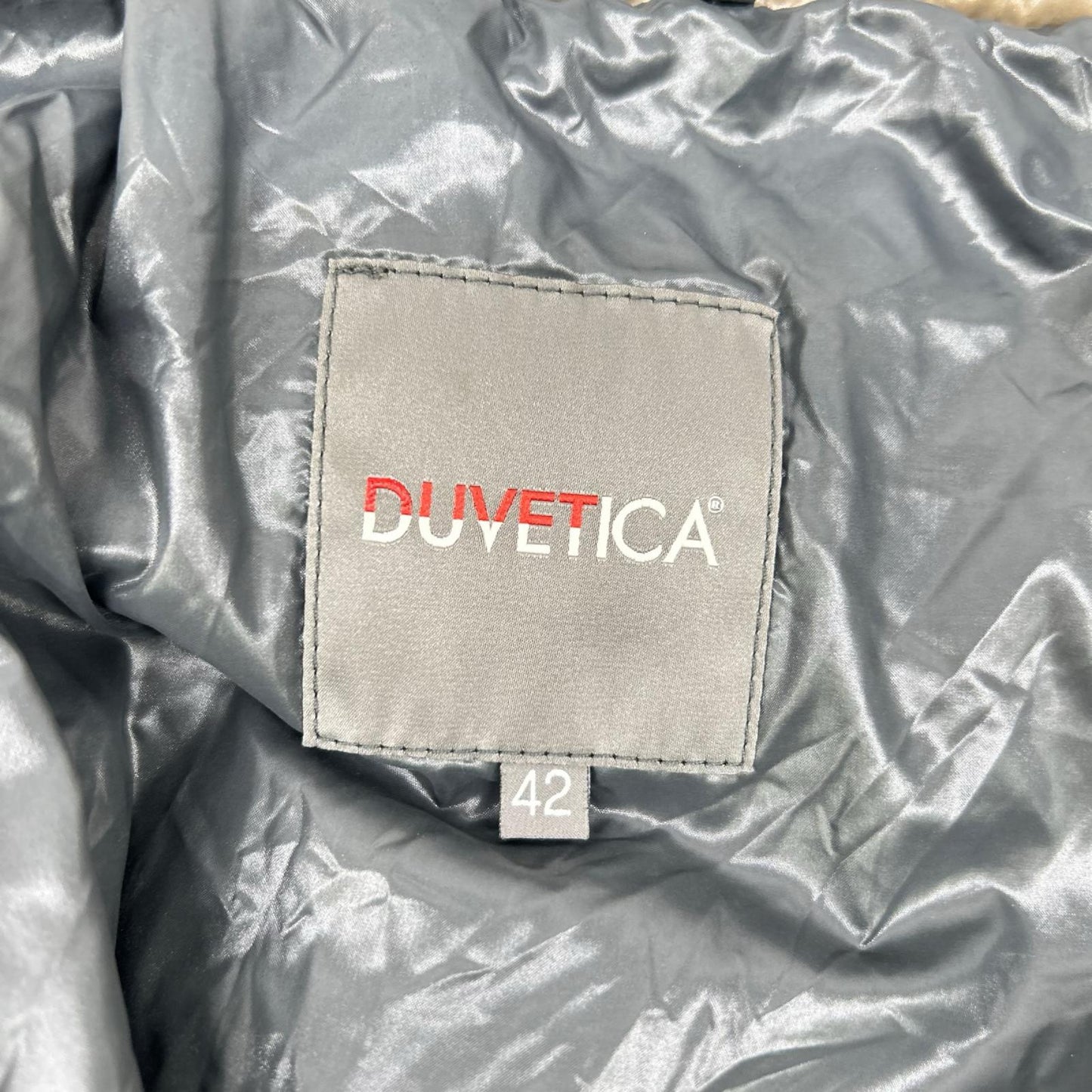 DUVETICA デュベティカ 32-D.043.01 DENEB/デネブ カーキグレー ロングダウンコート コート
