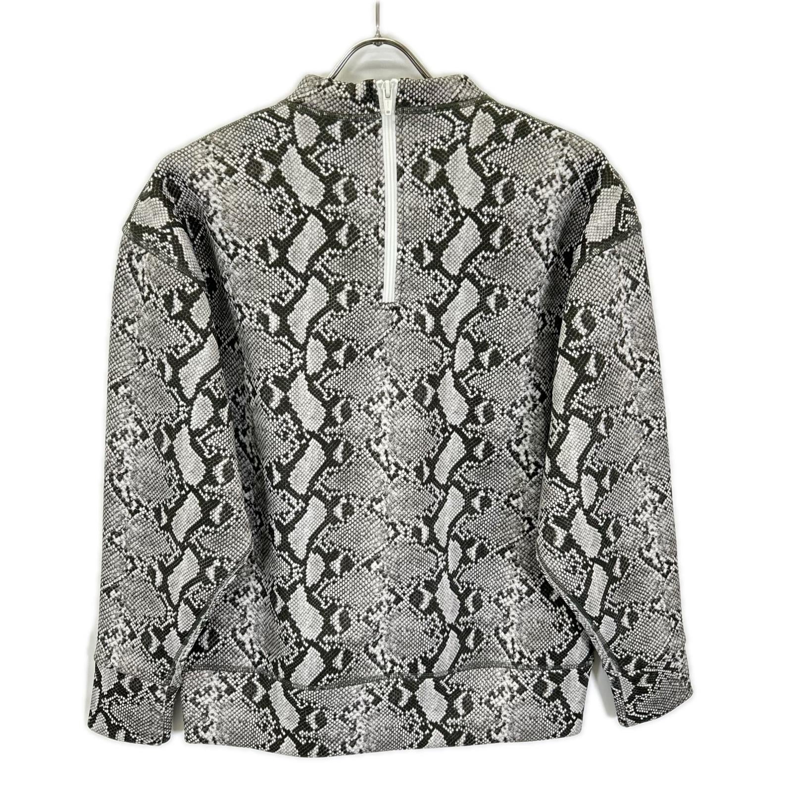 adidas Originals by HYKE アディダス オリジナルス バイ ハイク AA9009 パイソン柄 クルーネックスウェットトップス トップス