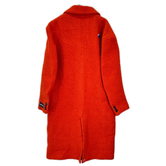 ZARA ザラ ×ADER ERROR オレンジ ウール×ナイロン オーバーサイズシングルコート コート