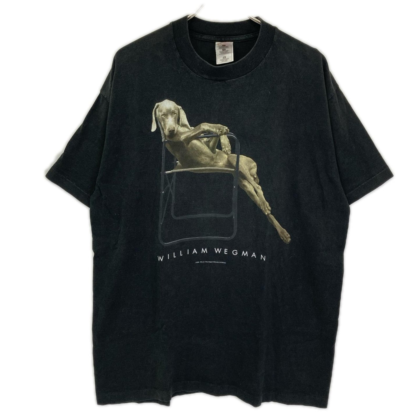FRUIT OF THE LOOM フルーツオブザルーム 90s ブラック William Wegman Tシャツ トップス