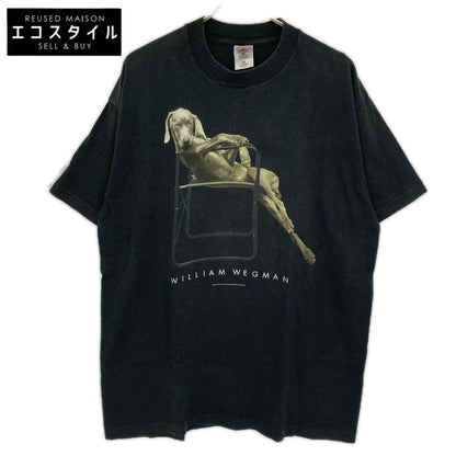 FRUIT OF THE LOOM フルーツオブザルーム 90s ブラック William Wegman Tシャツ トップス