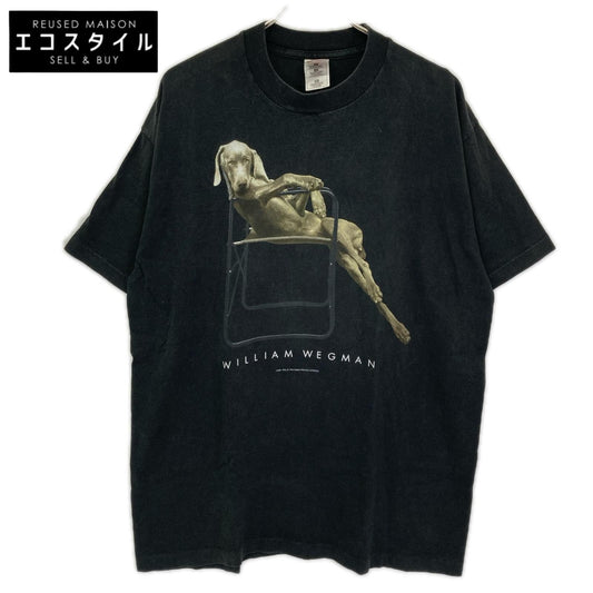 FRUIT OF THE LOOM フルーツオブザルーム 90s ブラック William Wegman Tシャツ トップス