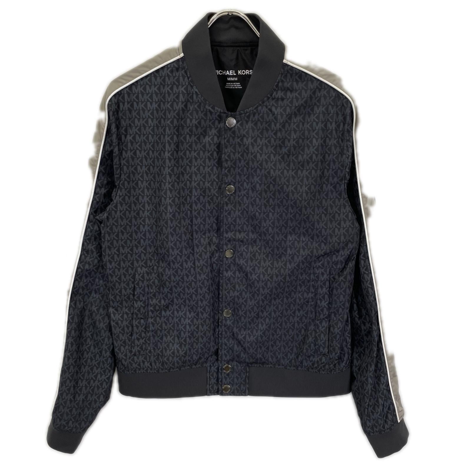 MICHAEL KORS マイケルコース 0S220122M9 ブラック ポリエステル MK総柄 コーチジャケット ジャケット