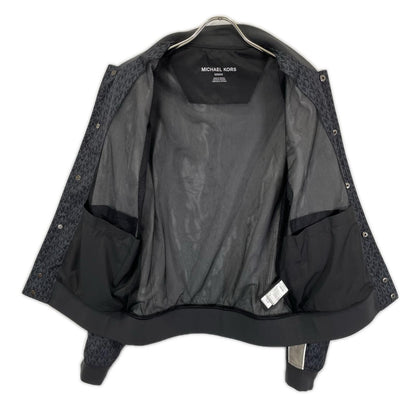 MICHAEL KORS マイケルコース 0S220122M9 ブラック ポリエステル MK総柄 コーチジャケット ジャケット