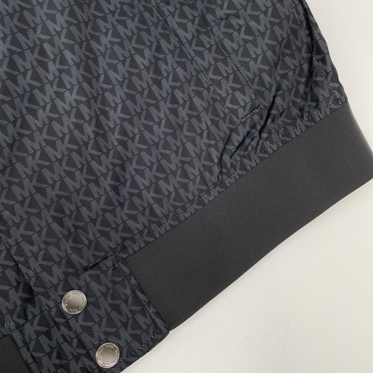 MICHAEL KORS マイケルコース 0S220122M9 ブラック ポリエステル MK総柄 コーチジャケット ジャケット