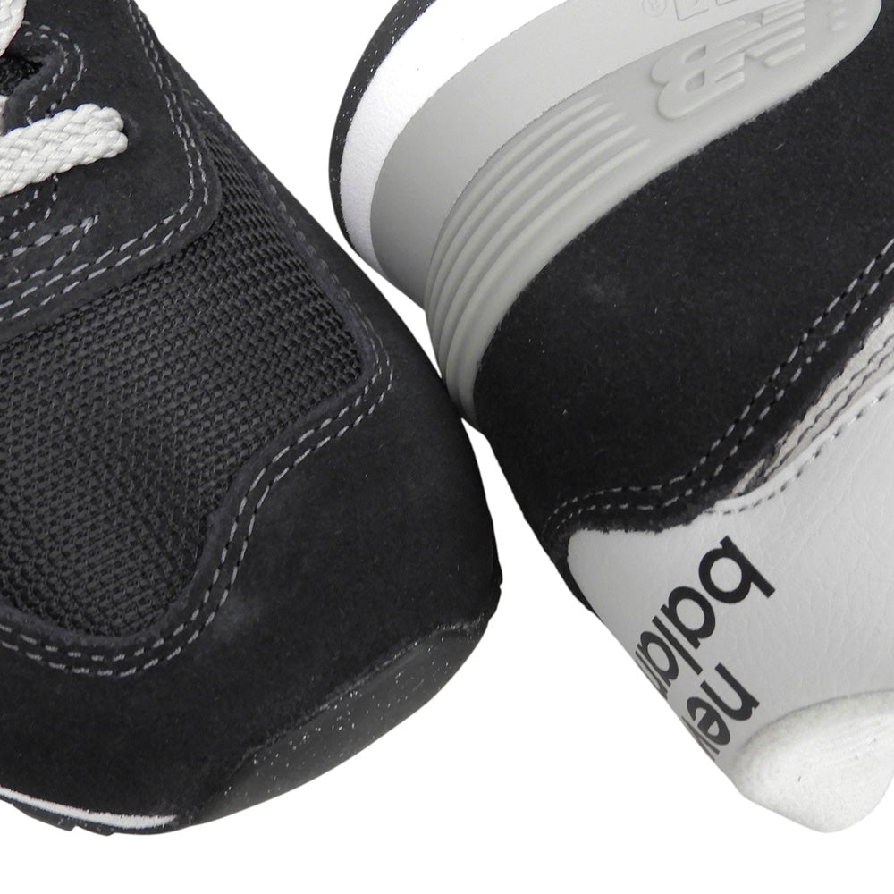 NEW BALANCE ニューバランス 新品同様 574ローカット スニーカー シューズ メンズ 黒 ブラック 27cm ML574EVB シューズ