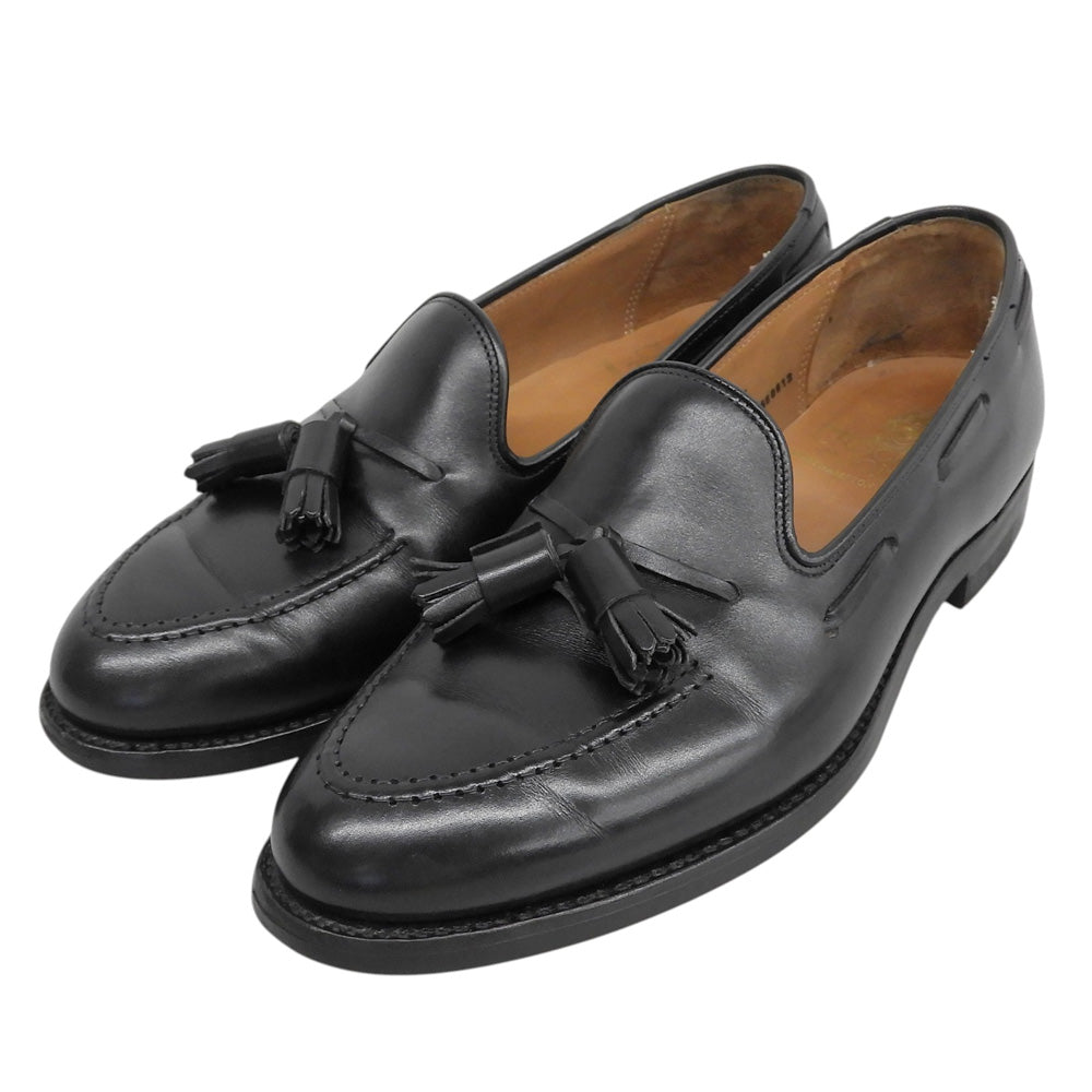 Crockett&Jones クロケット＆ジョーンズ CAVENDISH3/キャベンディッシュ3 カーフ シティソール 375ラスト ローファー 6E 26212A-C01C1 シューズ