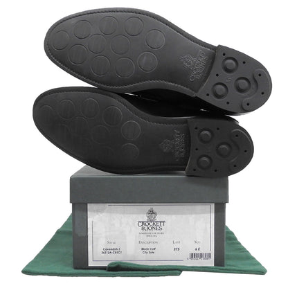 Crockett&Jones クロケット＆ジョーンズ CAVENDISH3/キャベンディッシュ3 カーフ シティソール 375ラスト ローファー 6E 26212A-C01C1 シューズ