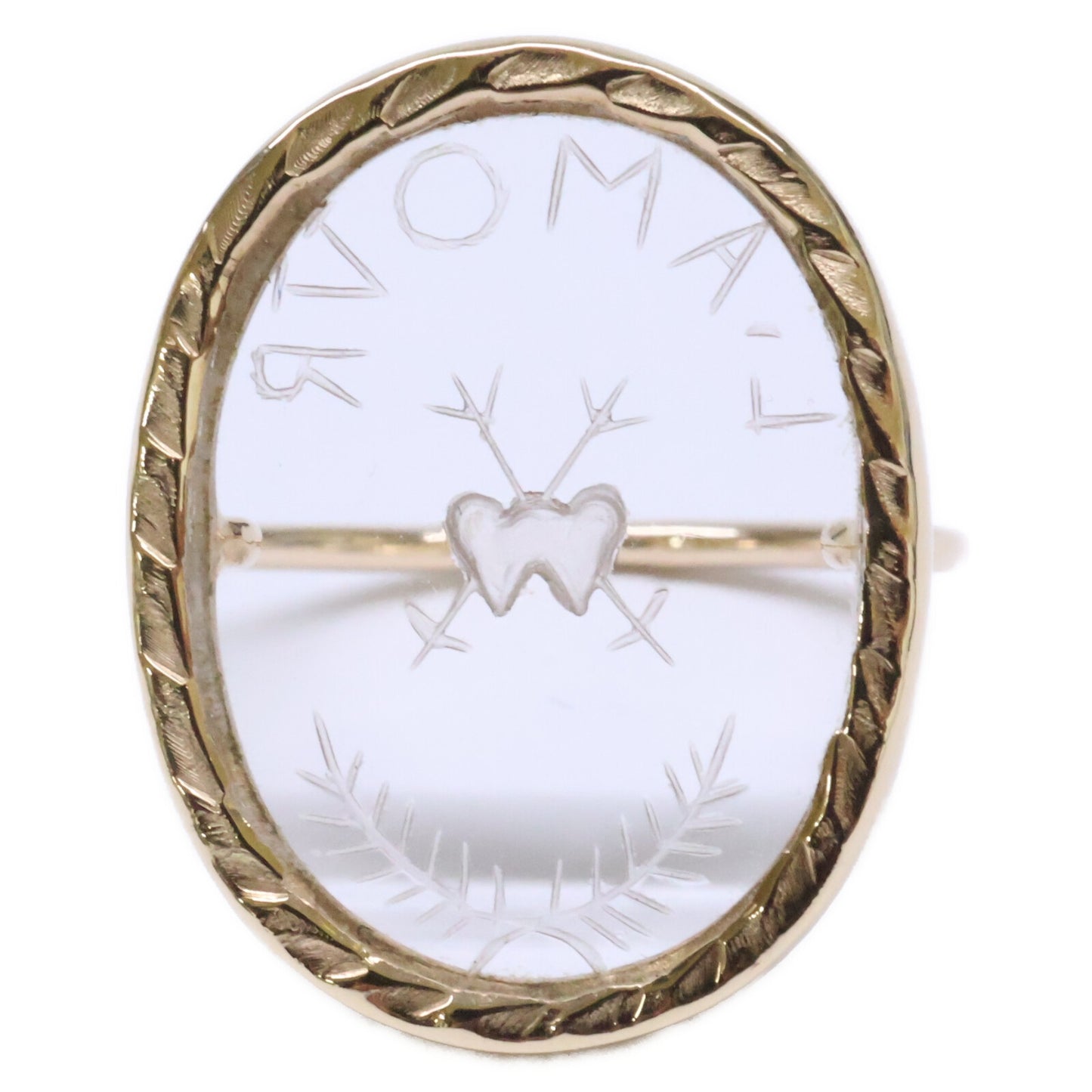 PASCALE MONVOISIN パスカルモンヴォワザン 9KYG L'AMOUR CRYSTAL RING ラムール クリスタル リング 指輪