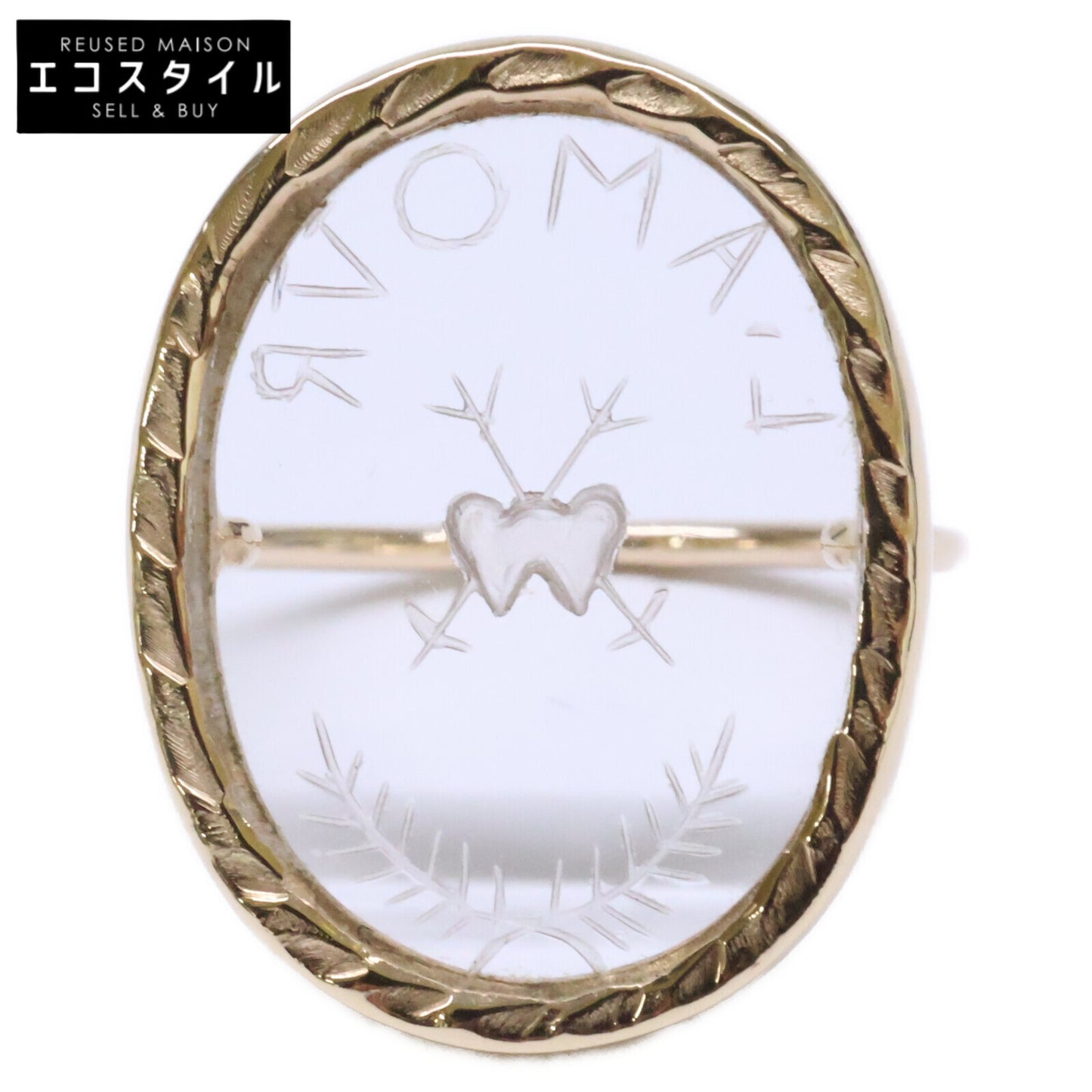PASCALE MONVOISIN パスカルモンヴォワザン 9KYG L'AMOUR CRYSTAL RING ラムール クリスタル リング 指輪