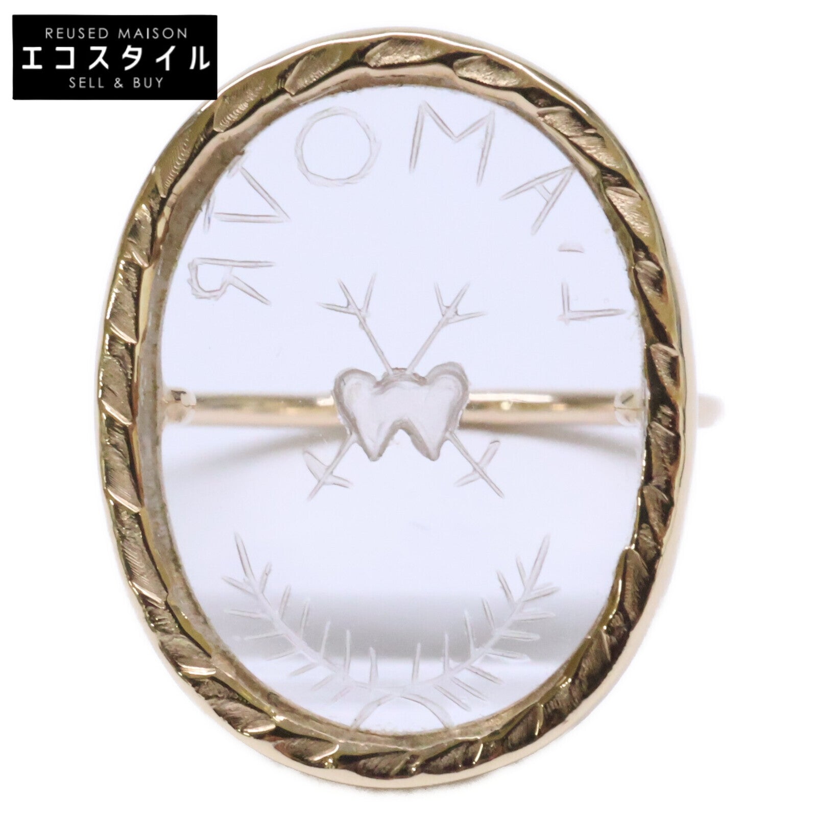 PASCALE MONVOISIN パスカルモンヴォワザン 9KYG L'AMOUR CRYSTAL RING ラムール クリスタル リング 指輪