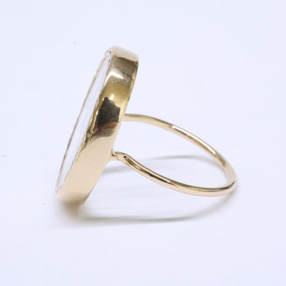 PASCALE MONVOISIN パスカルモンヴォワザン 9KYG L'AMOUR CRYSTAL RING ラムール クリスタル リング 指輪