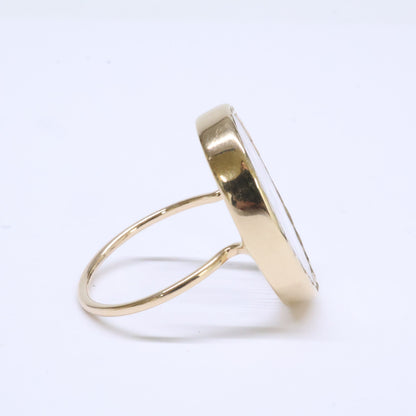 PASCALE MONVOISIN パスカルモンヴォワザン 9KYG L'AMOUR CRYSTAL RING ラムール クリスタル リング 指輪