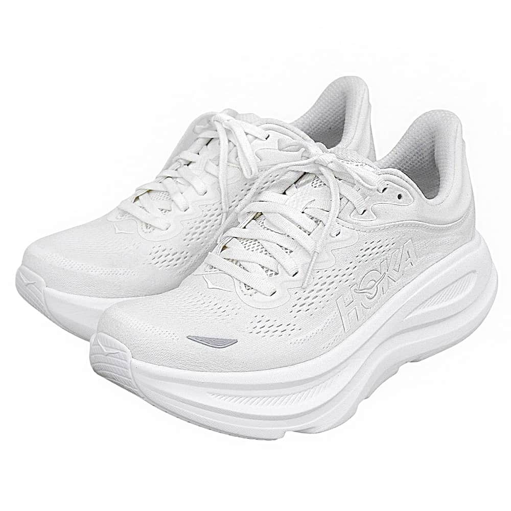 HOKAONEONE ホカオネオネ M BONDI 9 ランニング シューズ レディース ホワイト 25.0cm 1162011 シューズ
