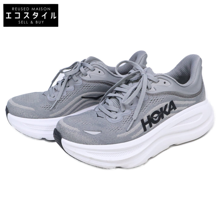 HOKAONEONE ホカオネオネ 【美品】1162013 M BONDI 9 WIDE ランニングシューズ シューズ
