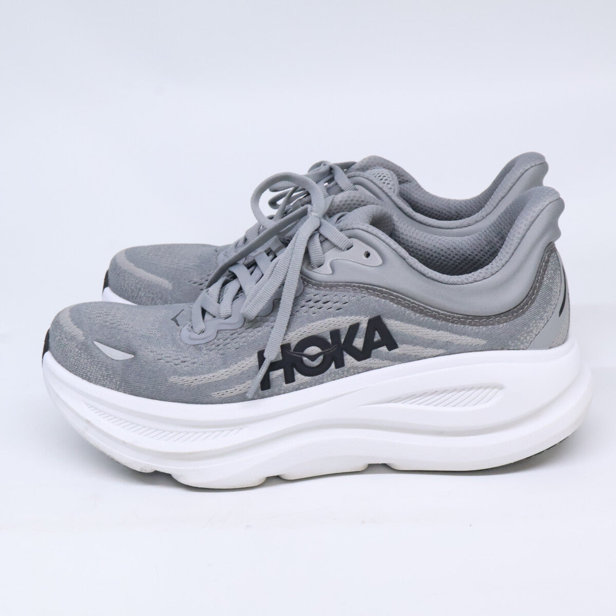 HOKAONEONE ホカオネオネ 【美品】1162013 M BONDI 9 WIDE ランニングシューズ シューズ