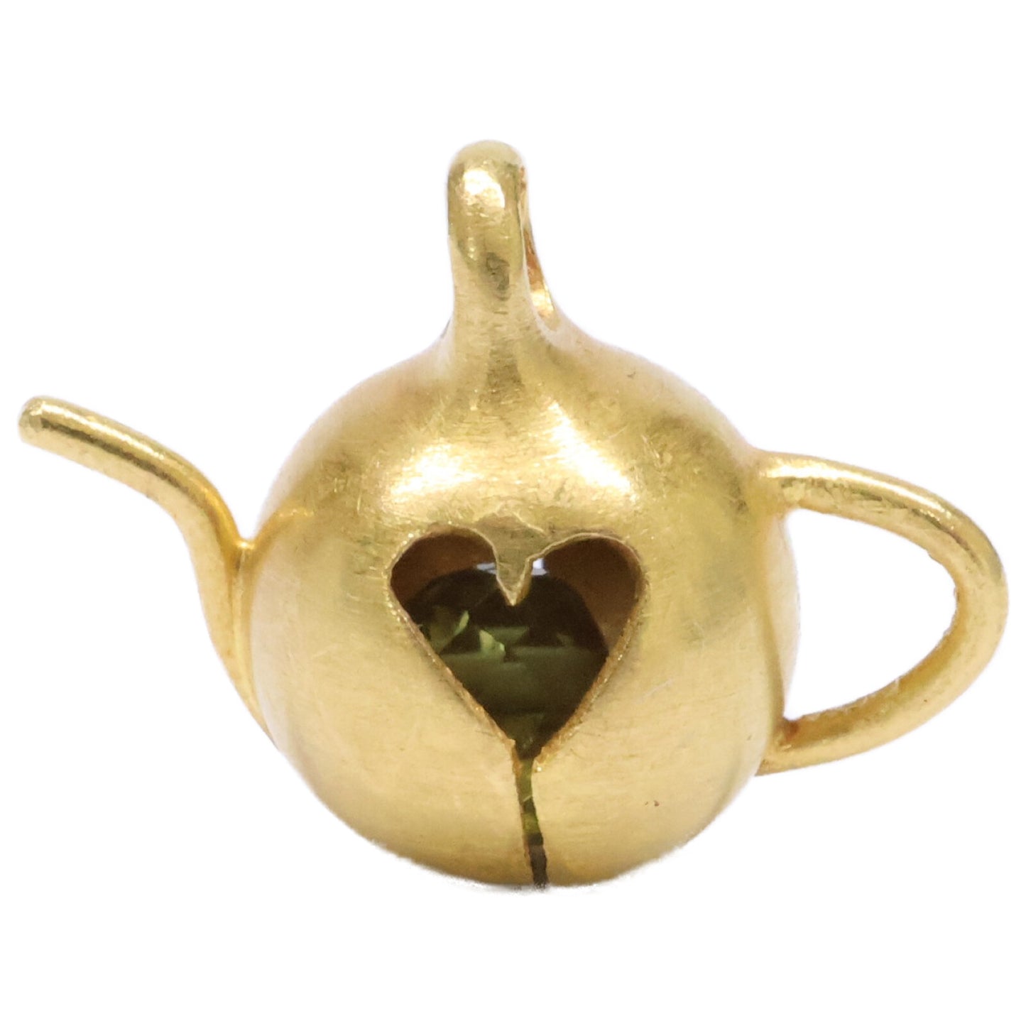 Marie-Helene de Taillac マリーエレーヌドゥタイヤック 美品 K22 YELLOW TOURMALINE イエロートルマリン アラジン ベル チャーム ペンダントトップ