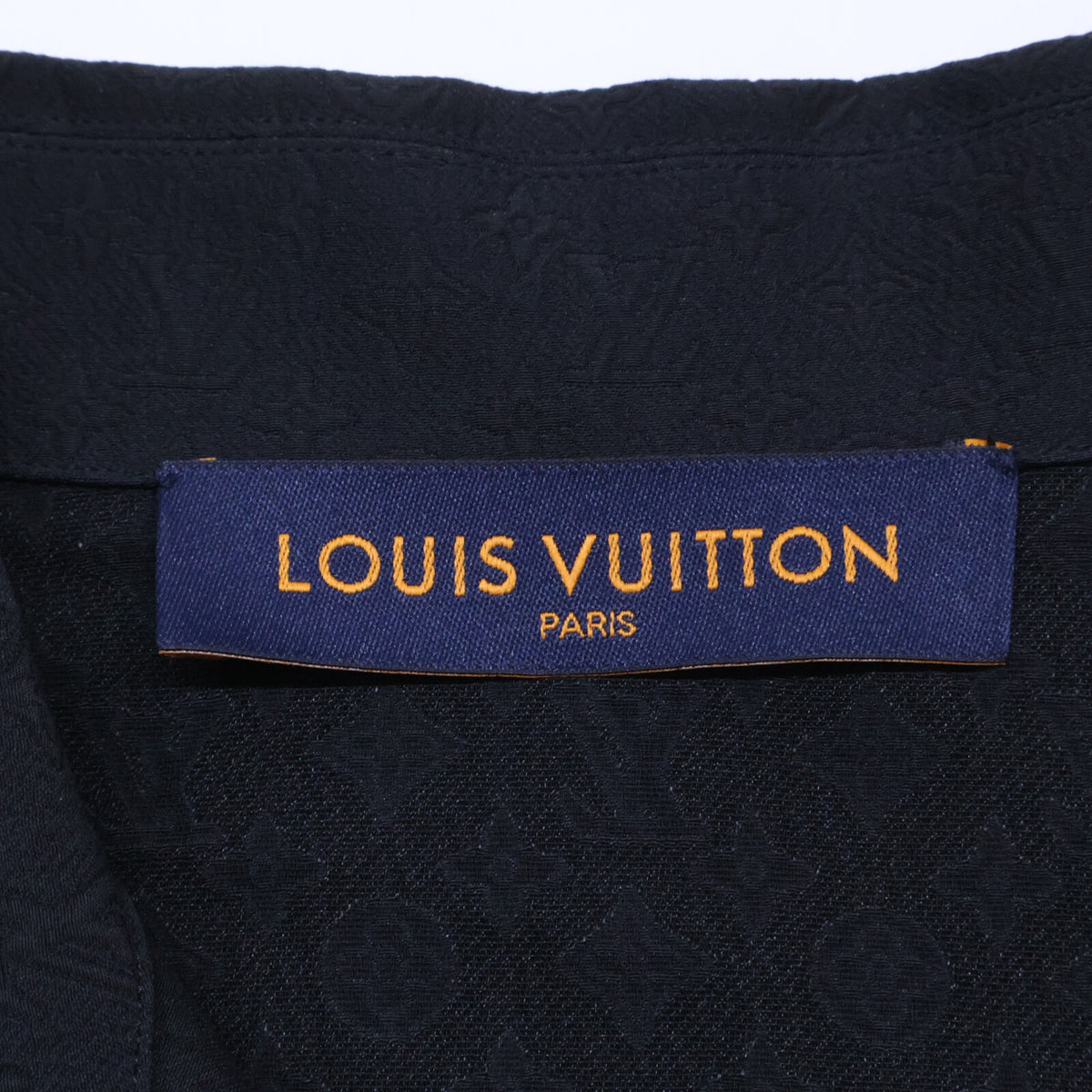 LOUIS VUITTON ルイヴィトン 【国内正規/25年製】RM251MN ZO6 HSS51W ミニモノグラム シルクコットン 半袖オープンカラーシャツ トップス