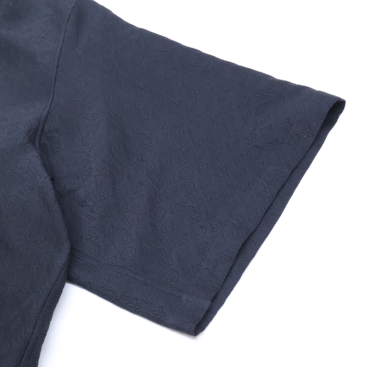 LOUIS VUITTON ルイヴィトン 【国内正規/25年製】RM251MN ZO6 HSS51W ミニモノグラム シルクコットン 半袖オープンカラーシャツ トップス