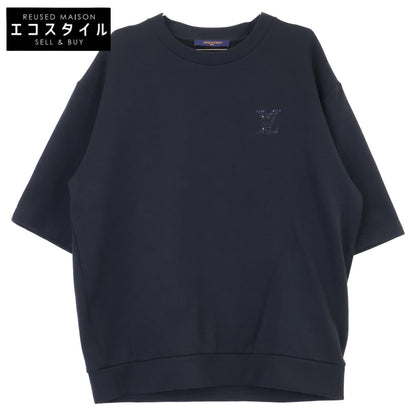 LOUIS VUITTON ルイヴィトン 【美品/国内正規/25年製】RM252ME RWC HTY42W LVエンベリッシュド ジャージー 半袖Tシャツ トップス