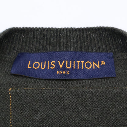 LOUIS VUITTON ルイヴィトン 【国内正規/23年製】RM231Q GK1 HMN40W LVエンボスロゴ カシミヤｘシルク ニットセーター トップス
