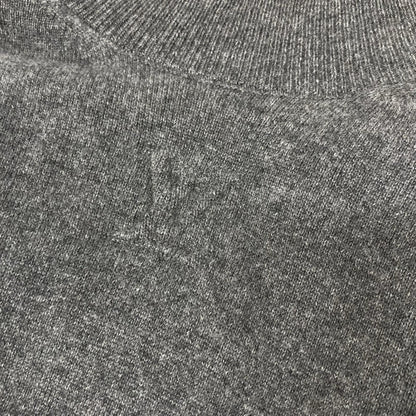 LOUIS VUITTON ルイヴィトン RM221Q JZE HMN41W 22SS グレー カシミヤシルク LV エンボスロゴ インサイドアウト タートルネックニット トップス