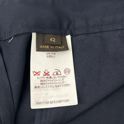 LOUIS VUITTON ルイヴィトン RM171M BF5 HBP10W 17SS ネイビー テーパードパンツ ボトムス