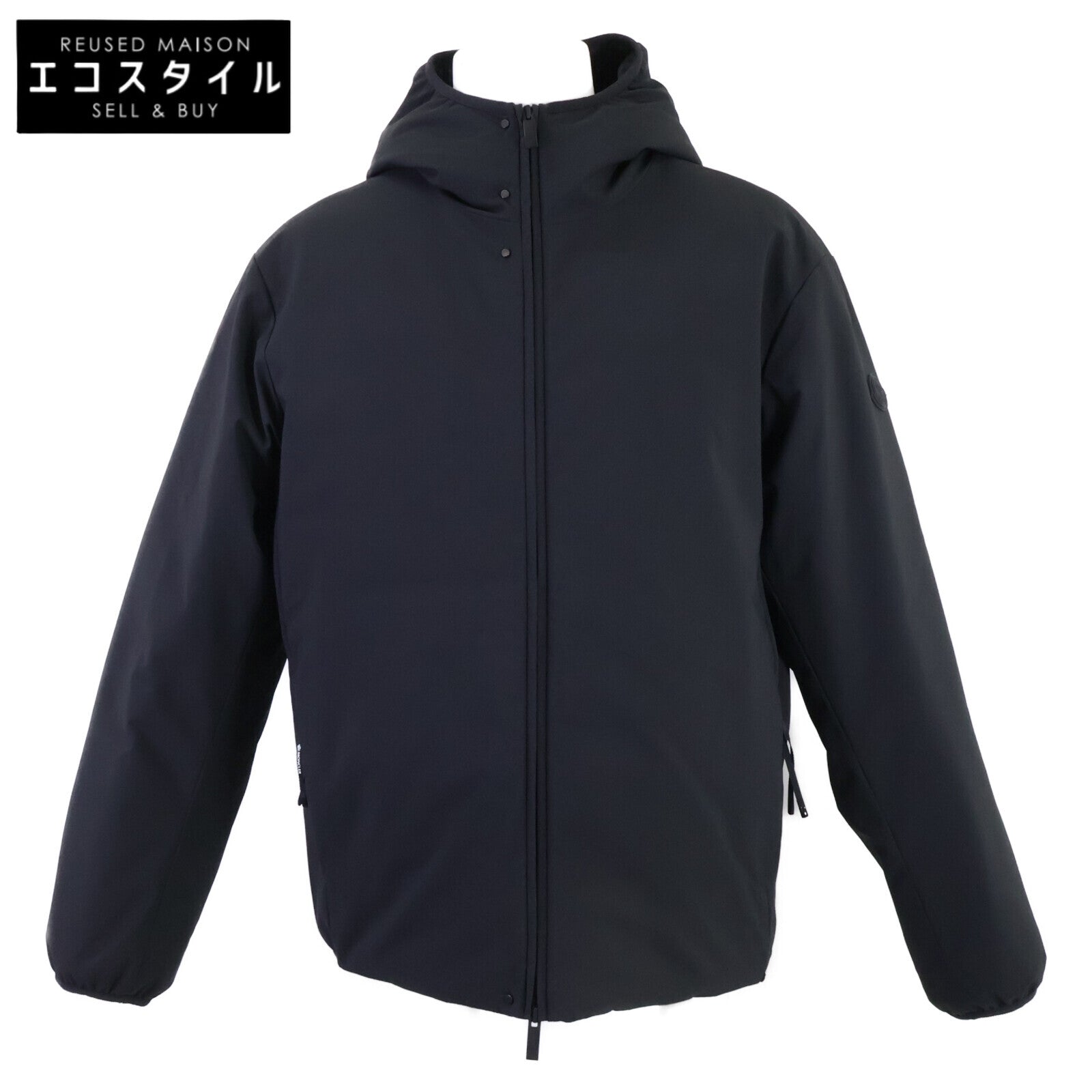 MONCLER モンクレール 【美品/24年製】POLSET エンボスロゴ フーディダウンジャケット ジャケット