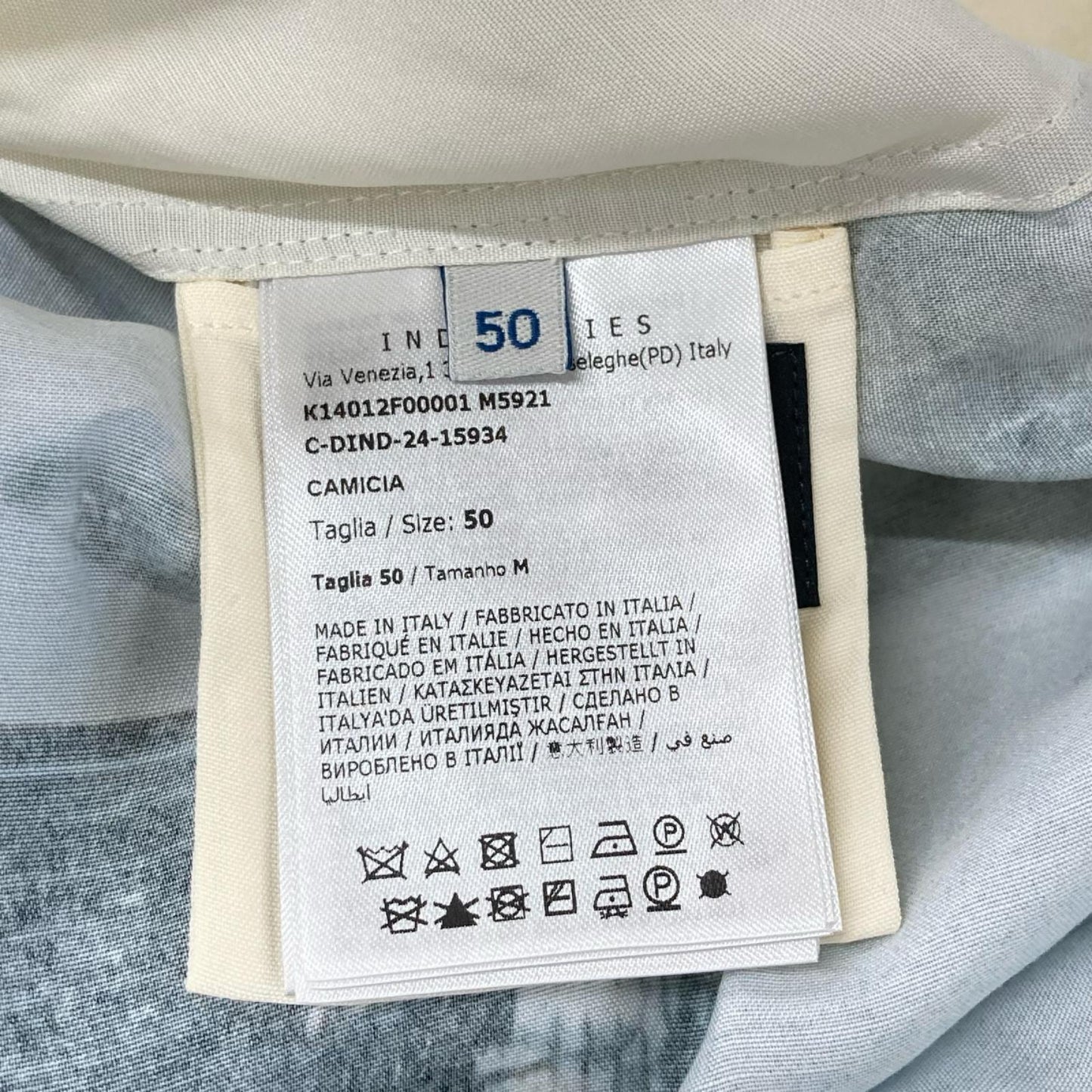 MONCLER モンクレール 【GENIUS】×MERCEDES-BENZ BY NIGO 24年製 アイボリー CAMICIA バックプリントショートスリーブオープンカラーシャツ トップス