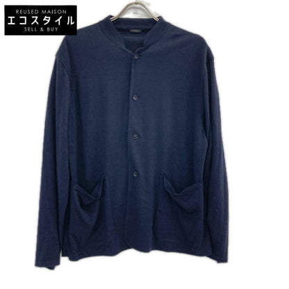COMOLI コモリ X01-06005 23SS ネイビー カシミヤシルク カシミヤシルクニットジャケット トップス