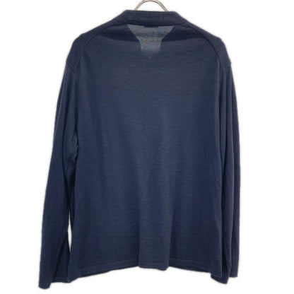 COMOLI コモリ X01-06005 23SS ネイビー カシミヤシルク カシミヤシルクニットジャケット トップス