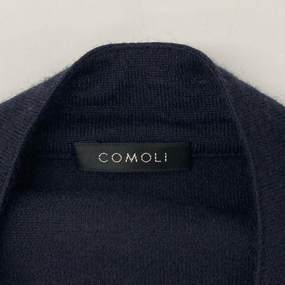 COMOLI コモリ X01-06005 23SS ネイビー カシミヤシルク カシミヤシルクニットジャケット トップス