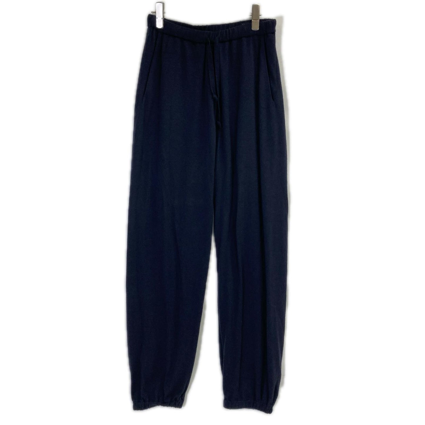 COMOLI コモリ X01-06006 23SS ネイビー カシミヤシルク カシミヤシルク ニットパンツ ボトムス