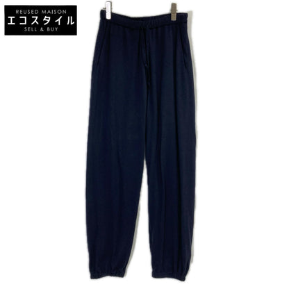 COMOLI コモリ X01-06006 23SS ネイビー カシミヤシルク カシミヤシルク ニットパンツ ボトムス