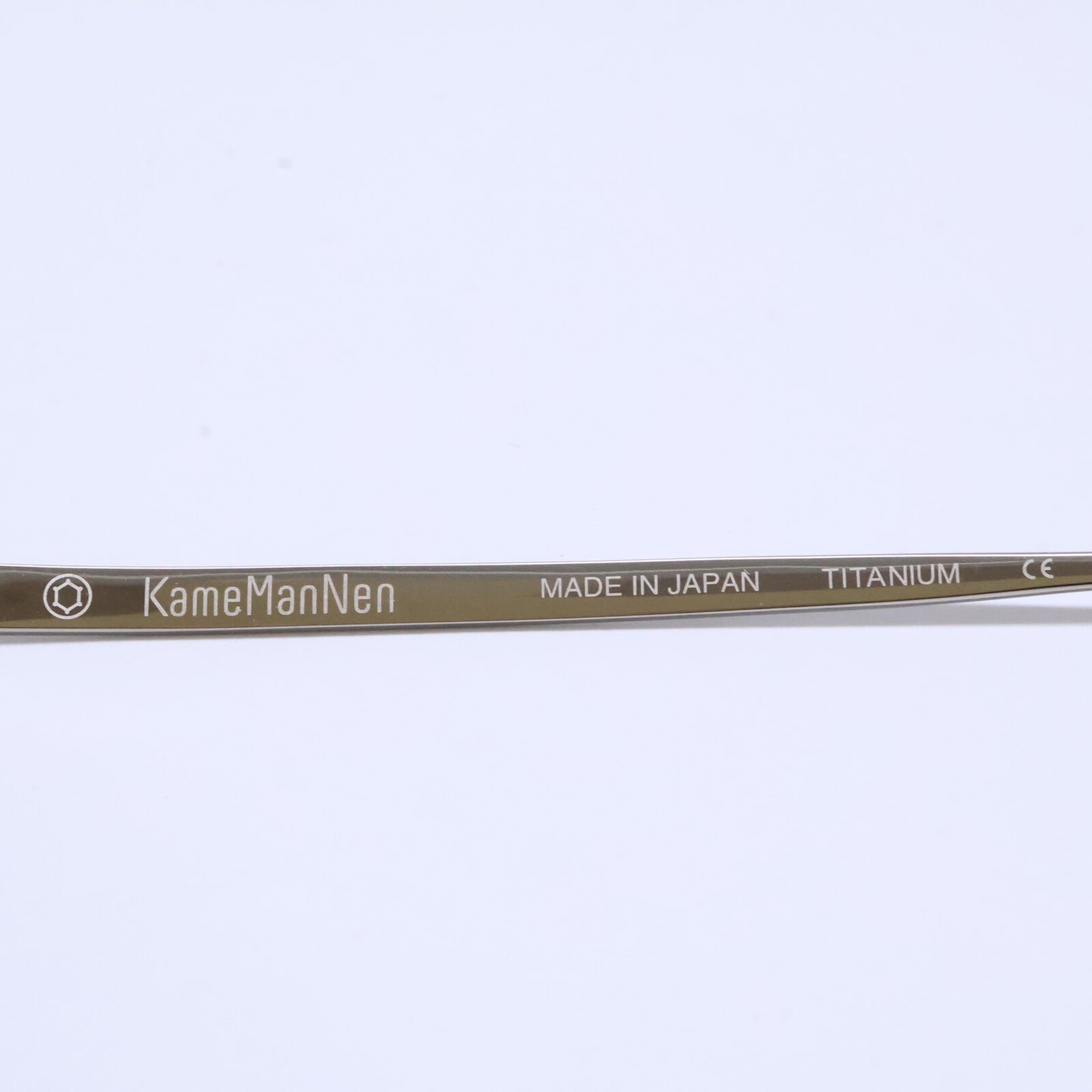 KameManNen カメマンネン KMN152 TS シルバー オールメタル オクタゴンシェイプ スプラウトパット 眼鏡/アイウェア 眼鏡