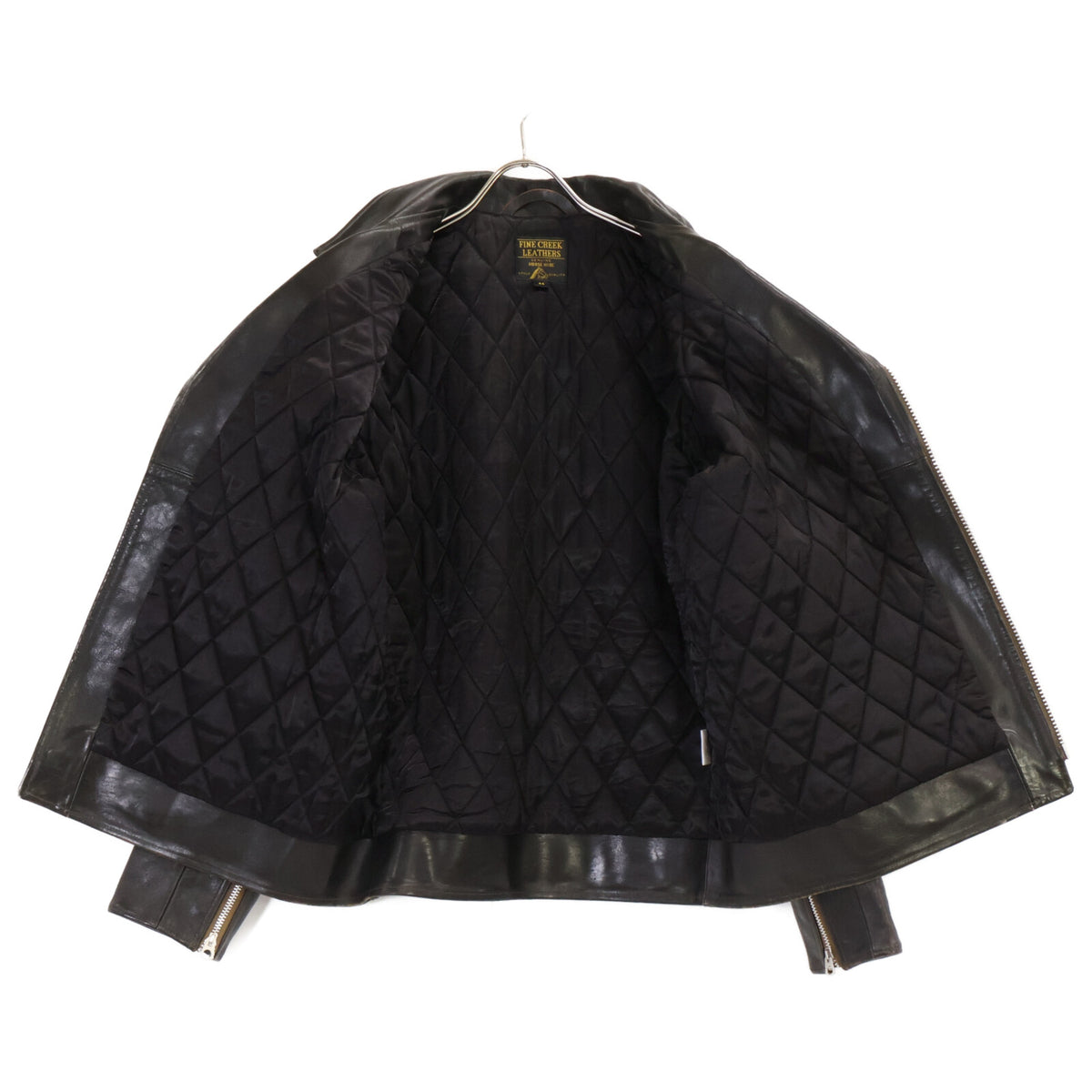 FINECREEKLEATHERS ファインクリークレザーズ Leon Custom レオンカスタム ホースハイド ダブルライダースジャケット ジャケット