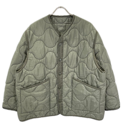 HYKE ハイク 17402 カーキ ナイロン QUILTED LINER JACKET/キルティングライナージャケット ジャケット