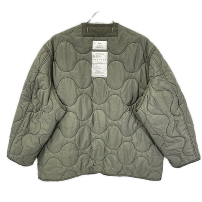 HYKE ハイク 17402 カーキ ナイロン QUILTED LINER JACKET/キルティングライナージャケット ジャケット