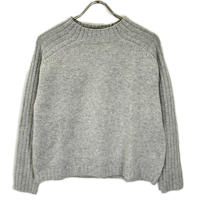 theory luxe セオリーリュクス 24年製 グレー ウール カシミヤ混 MORBI JAY 長袖 ニットセーター トップス