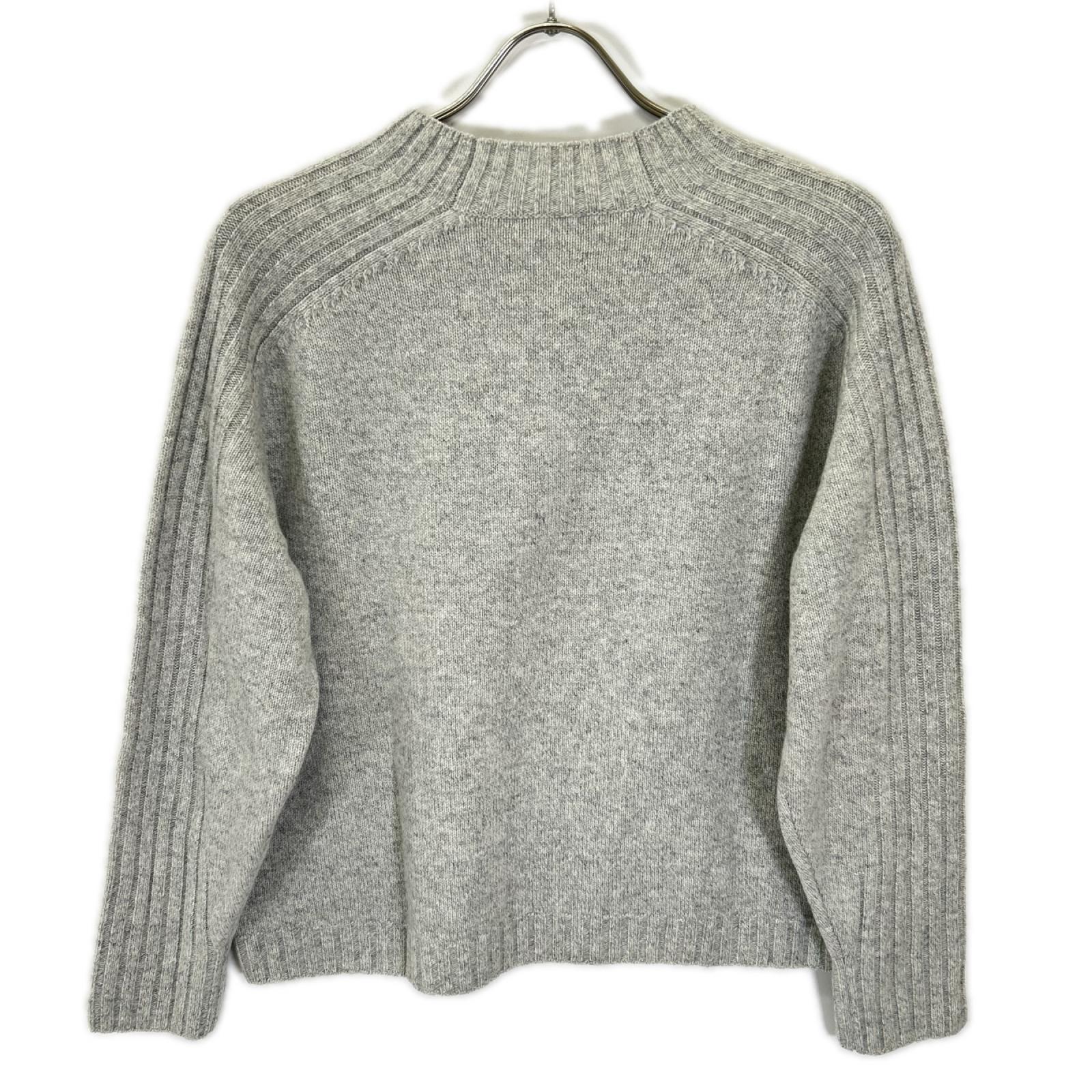 theory luxe セオリーリュクス 24年製 グレー ウール カシミヤ混 MORBI JAY 長袖 ニットセーター トップス
