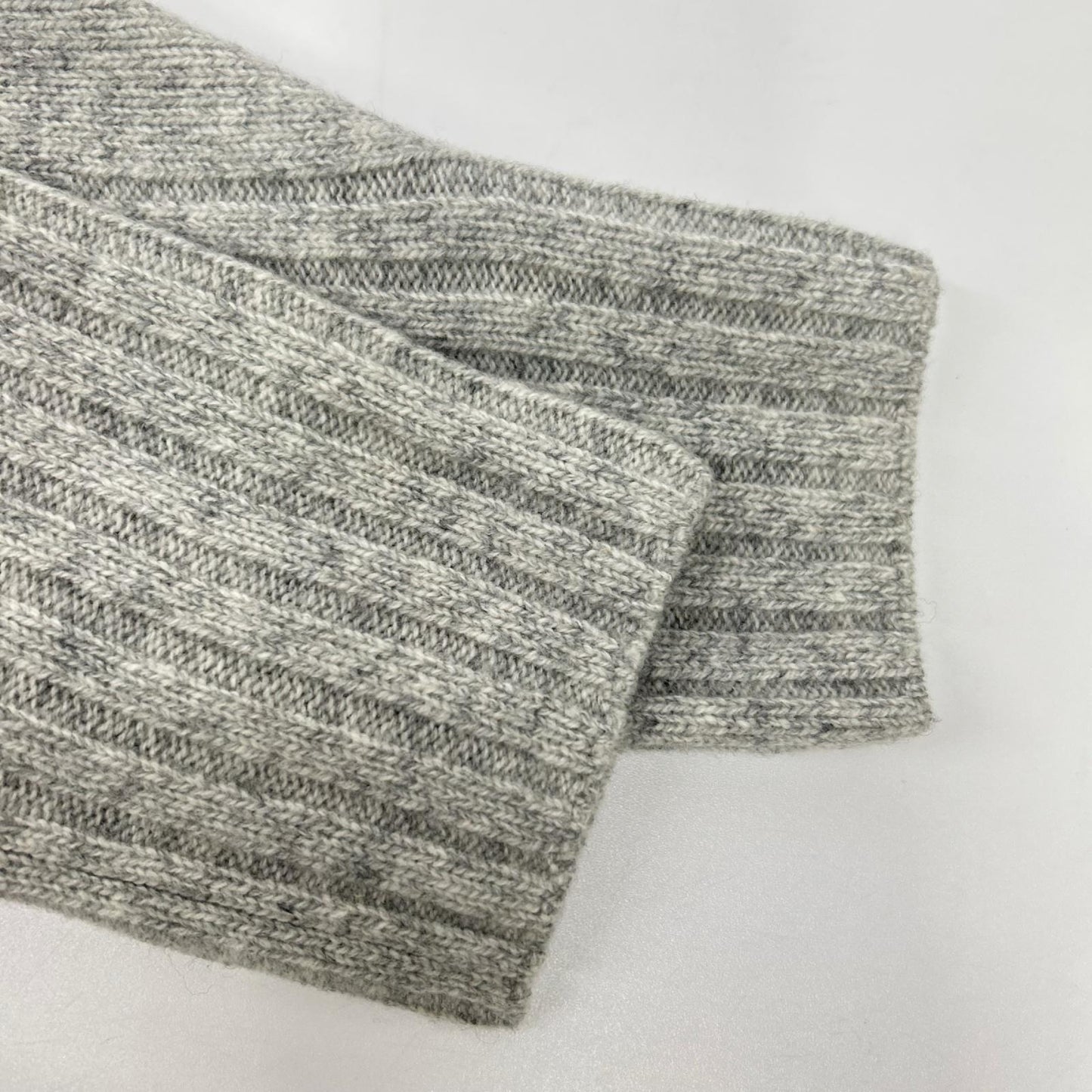 theory luxe セオリーリュクス 24年製 グレー ウール カシミヤ混 MORBI JAY 長袖 ニットセーター トップス